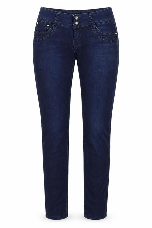 CTM Moda Womens Blue  Denim Skinny Jeans Size 27 in L30 in