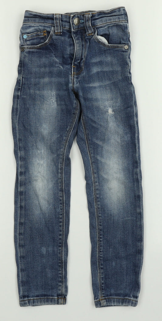 NEXT Girls Blue   Skinny Jeans Size 4 Years