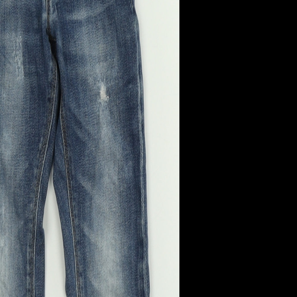 NEXT Girls Blue   Skinny Jeans Size 4 Years