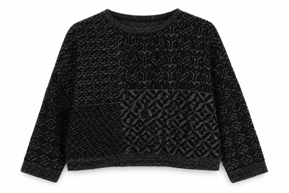 Staring at Stars Womens Black   Pullover Jumper Size L