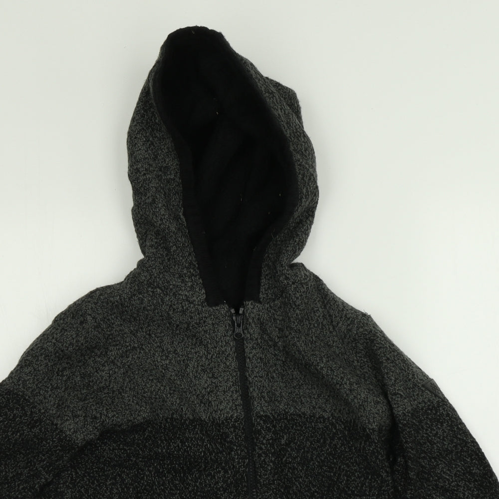 F&F Boys Grey   Full Zip Hoodie Size 9-10 Years