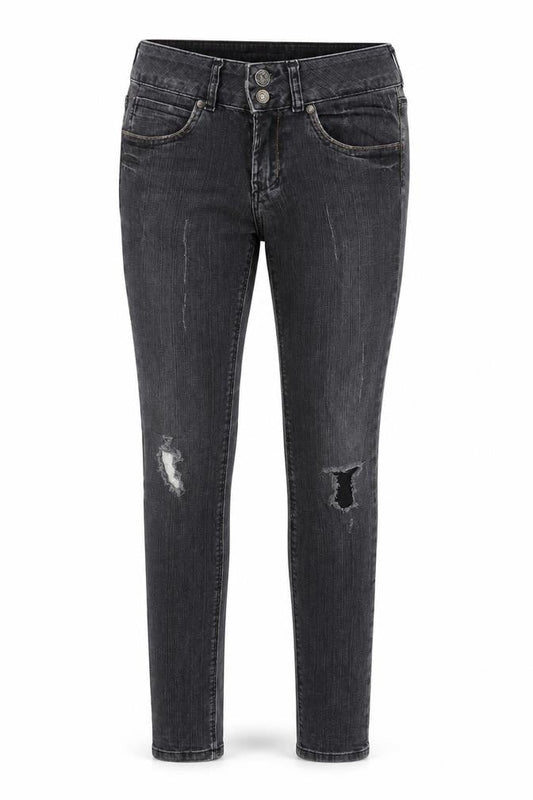 BSK Womens Black  Denim Skinny Jeans Size 8 L33 in
