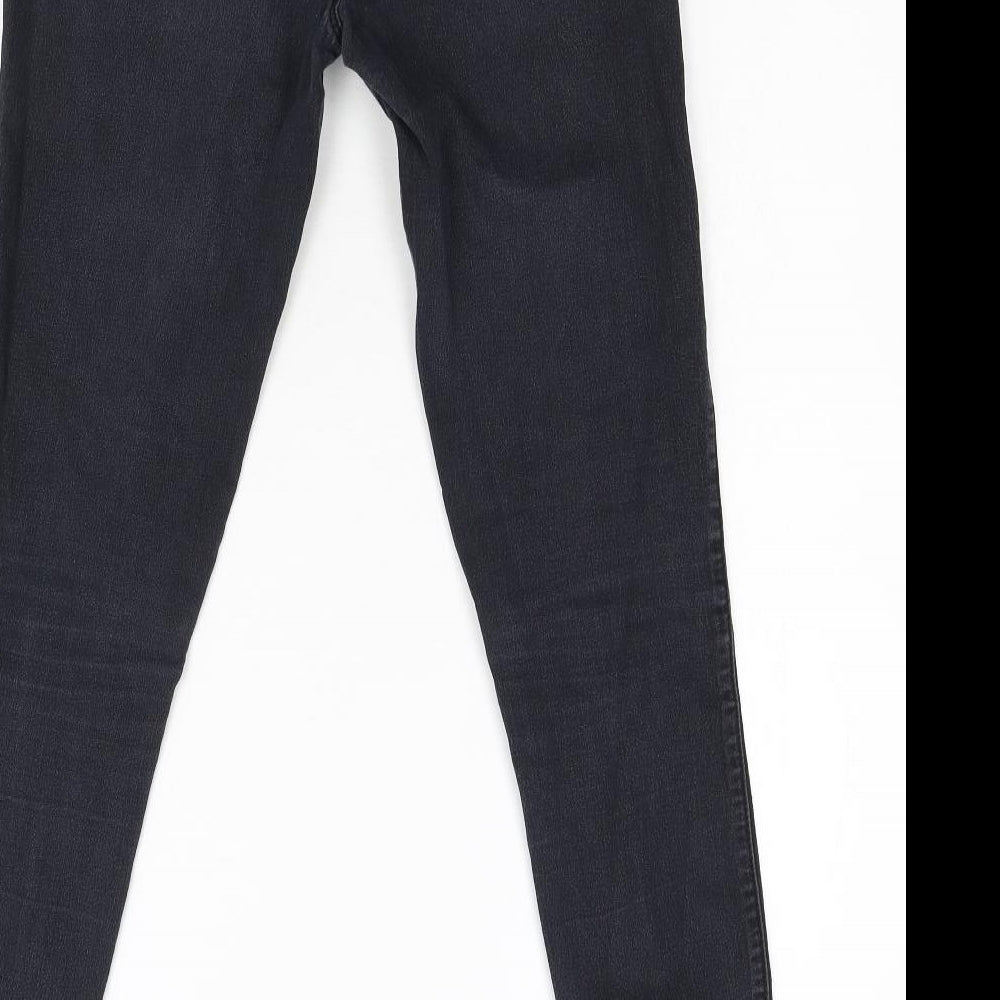 Primark Womens Black  Denim Jegging Jeans Size 10 L30 in