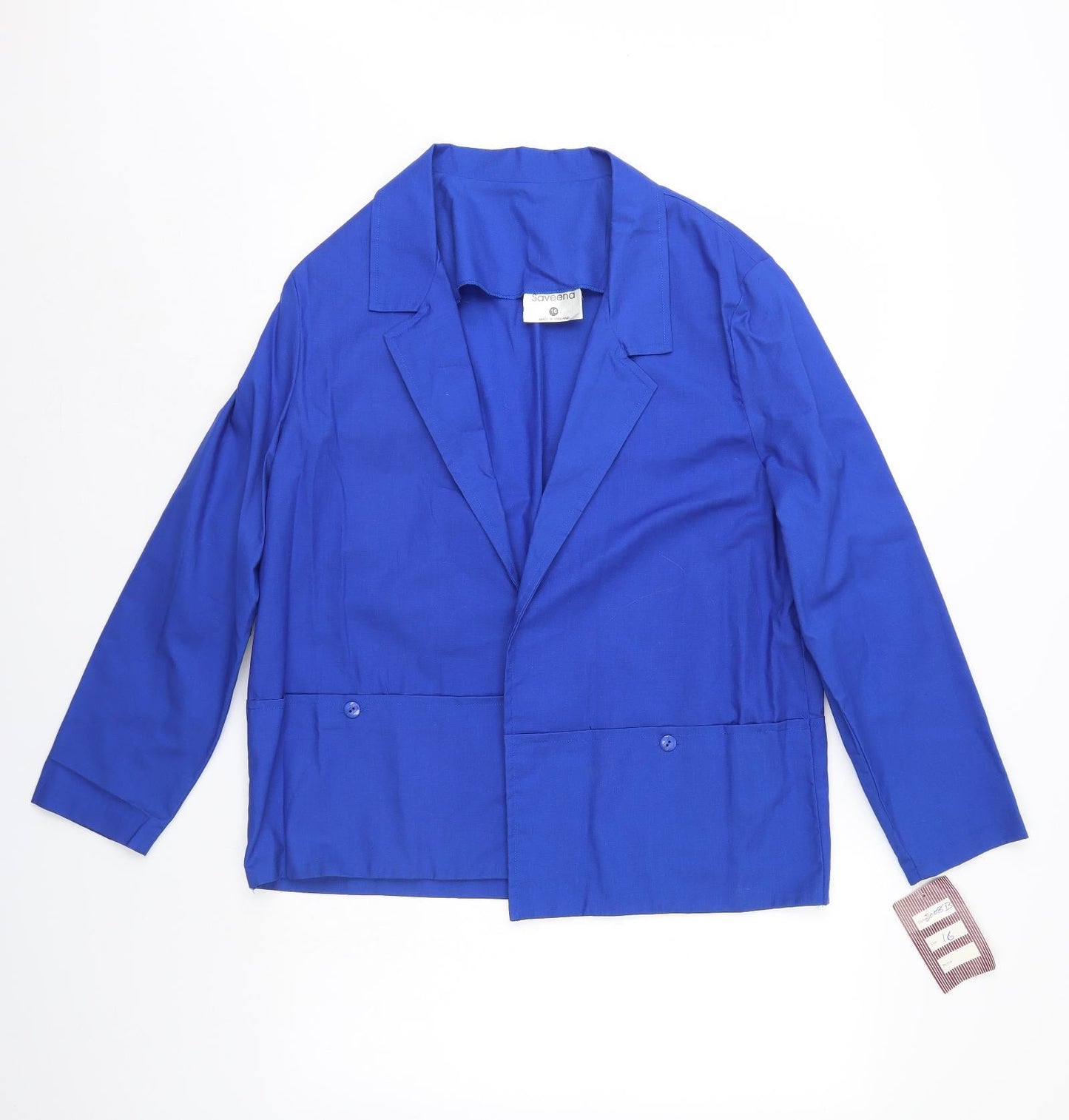 Savenna Womens Blue   Jacket Blazer Size 16  - Saveena Jacket
