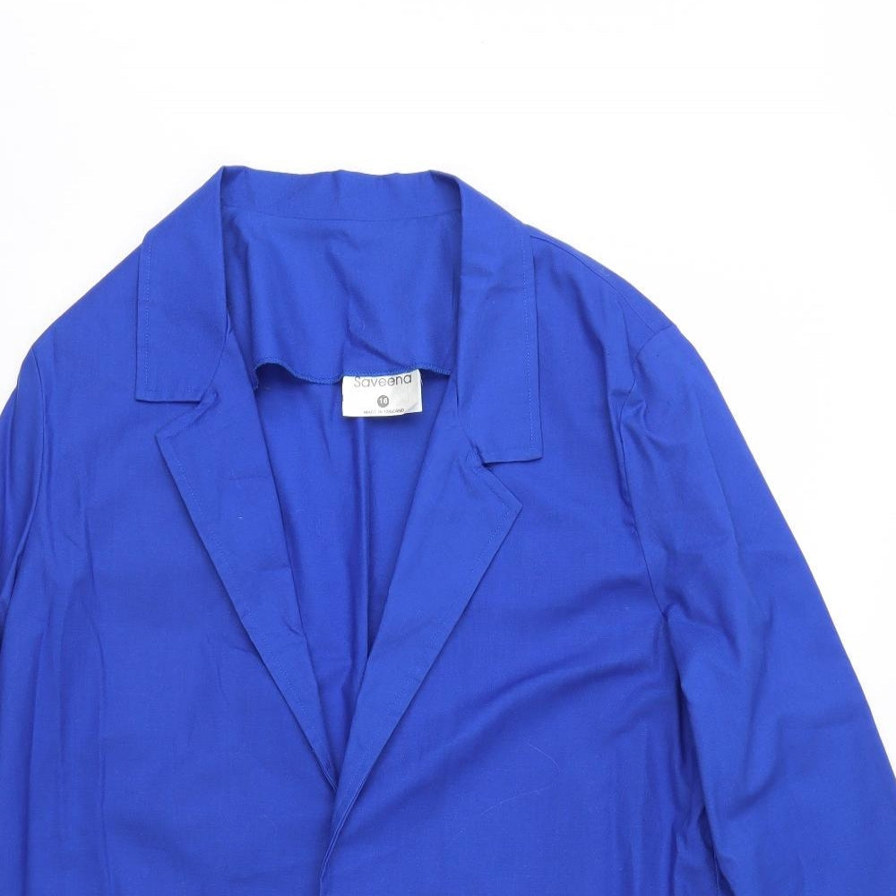 Savenna Womens Blue   Jacket Blazer Size 16  - Saveena Jacket