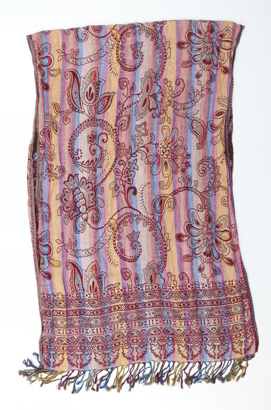 Womens Multicoloured Floral   Shawl/Wrap   - Shawl