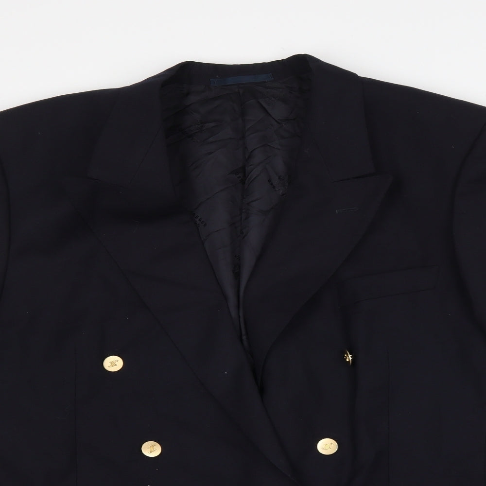 Preworn Mens Blue   Jacket Suit Jacket