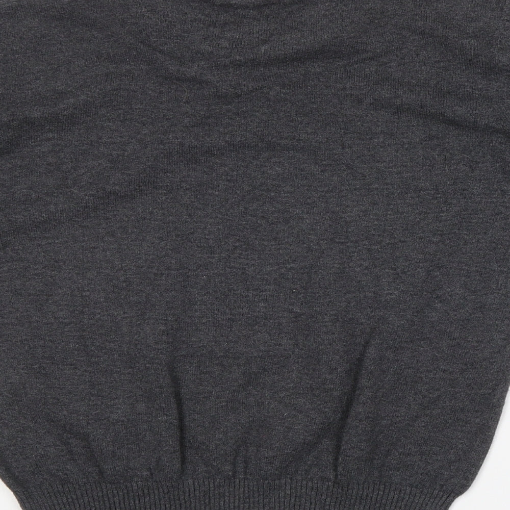 Peacocks Mens Grey   Pullover Jumper Size S