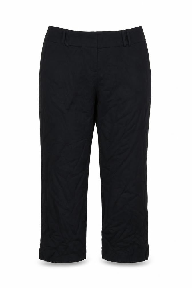 Preworn Womens Black   Trousers  Size 12 L28 in