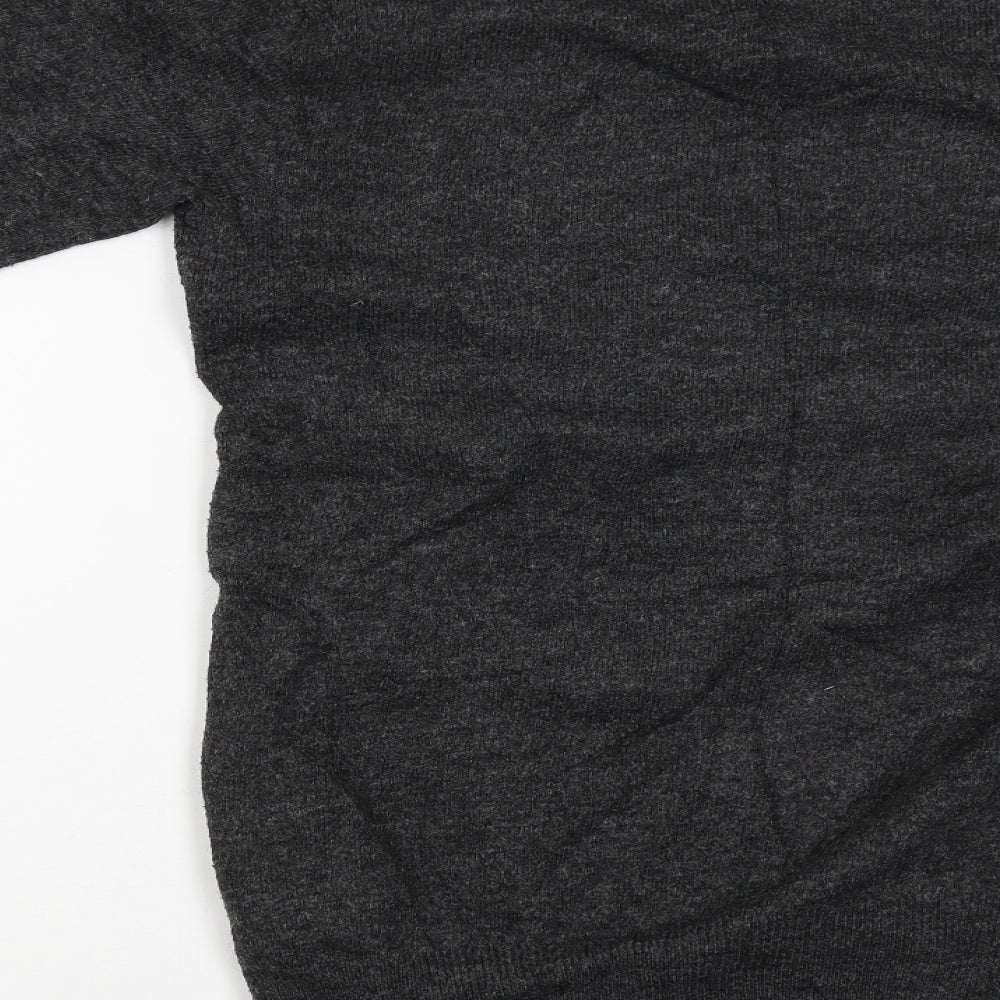H&M Womens Grey   Pullover Jumper Size M