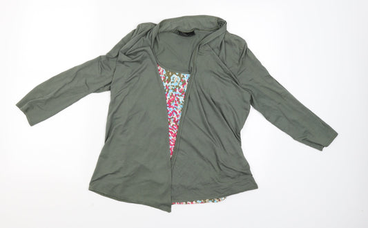 Mayfair House Womens Green   Pullover Jumper Size 12