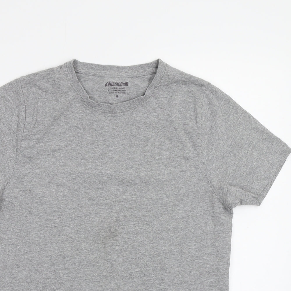 aussieBum Womens Grey   Basic T-Shirt Size M
