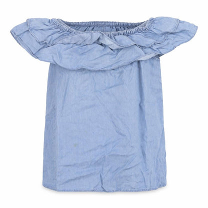 Peacocks Womens Blue   Basic Blouse Size 12