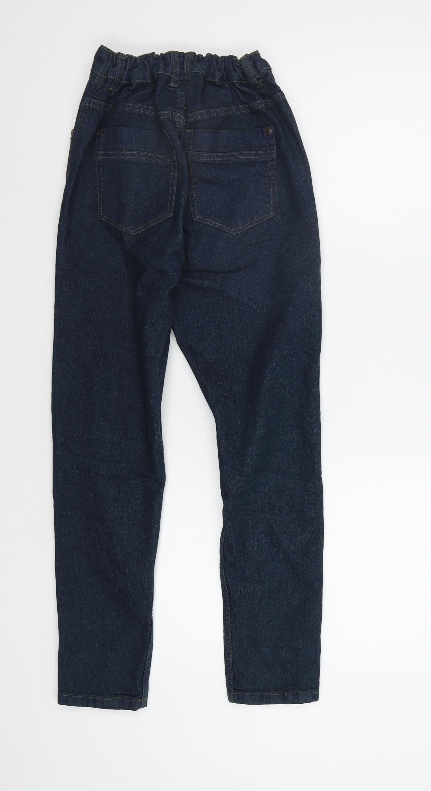 F&F Girls Blue  Denim Straight Jeans Size 11 Years