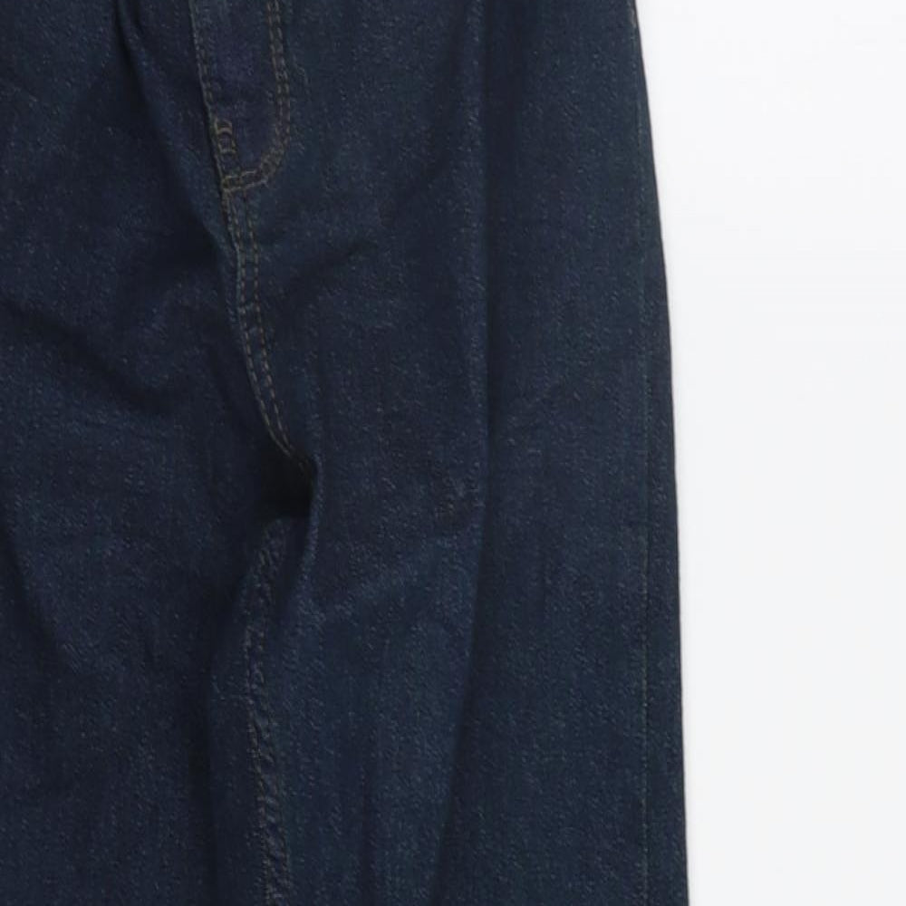 F&F Girls Blue  Denim Straight Jeans Size 11 Years
