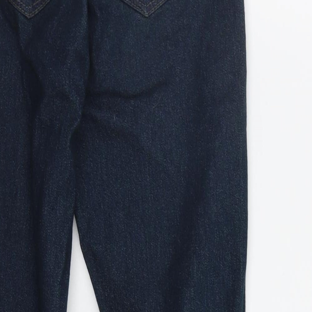 F&F Girls Blue  Denim Straight Jeans Size 11 Years