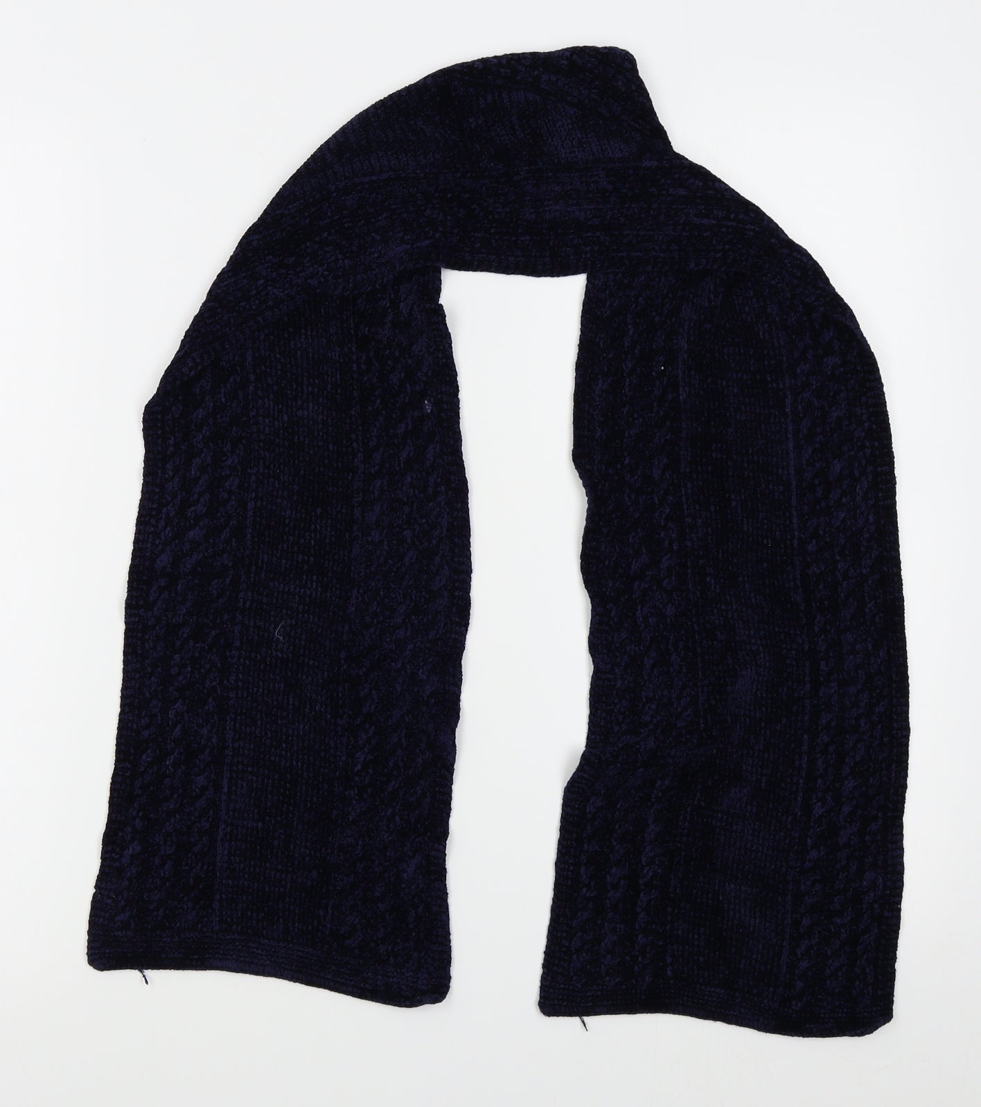 Preworn Womens Blue    Scarf