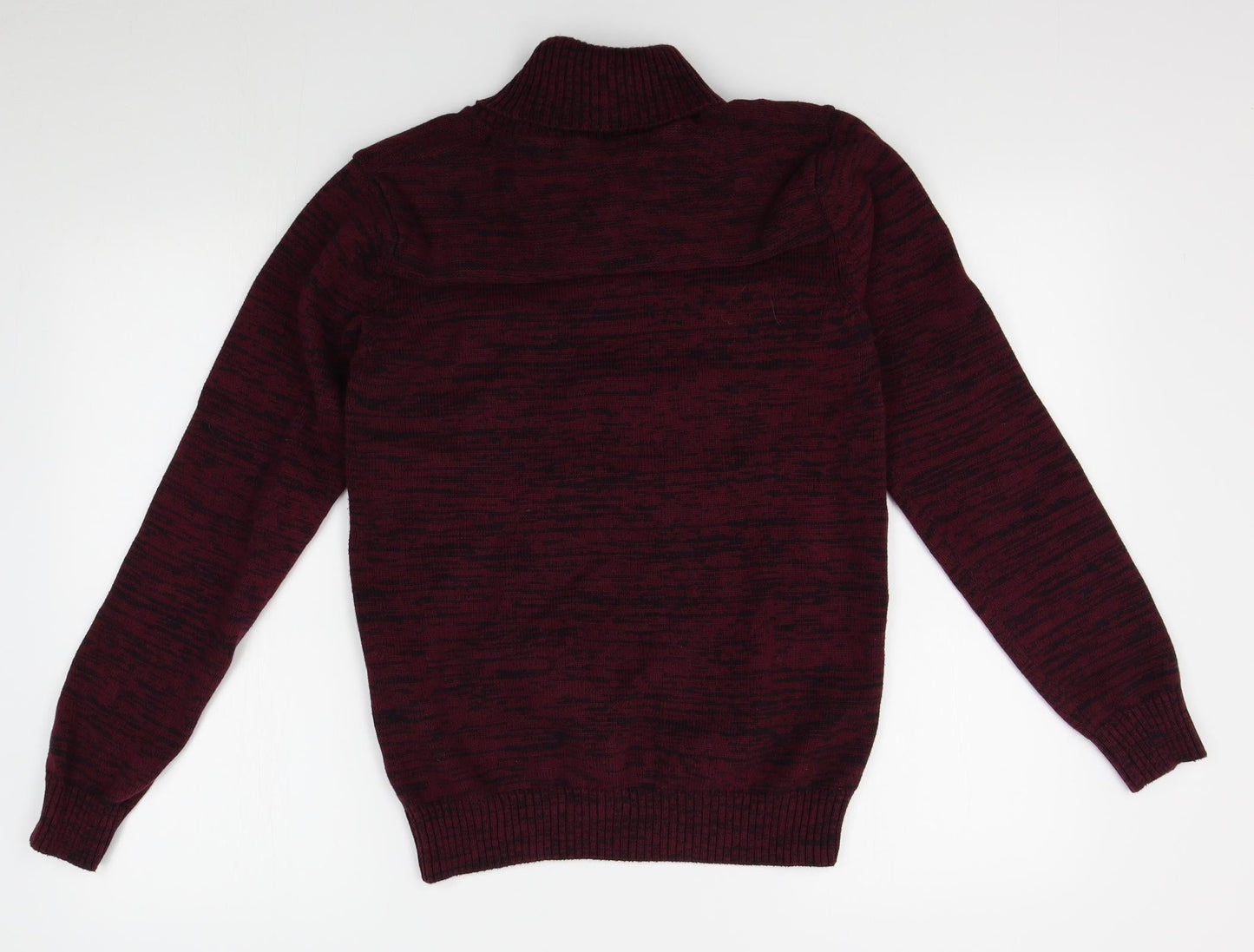 solid Womens Red   Pullover Jumper Size M