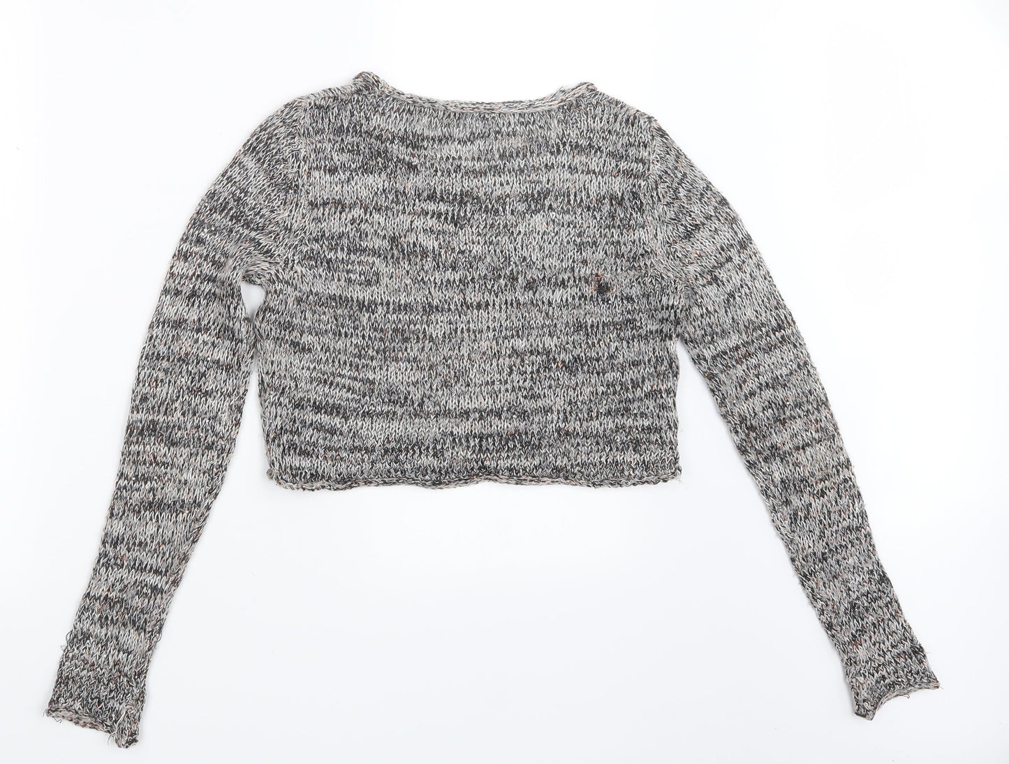 Kylie Girls Black  Knit Pullover Jumper Size 13 Years