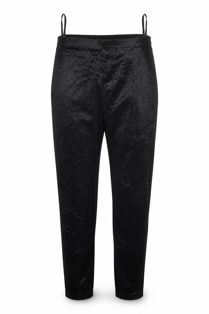 Papaya Womens Black   Capri Trousers Size 12 L28 in