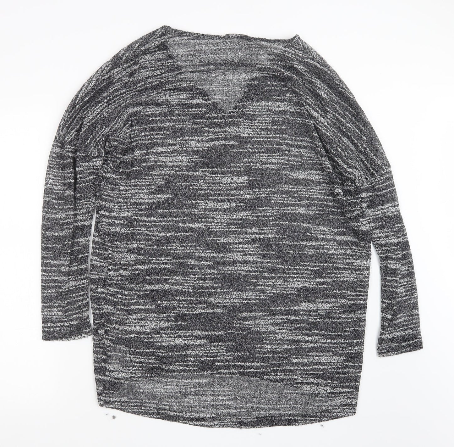 metalicus Womens Grey   Pullover Jumper One Size