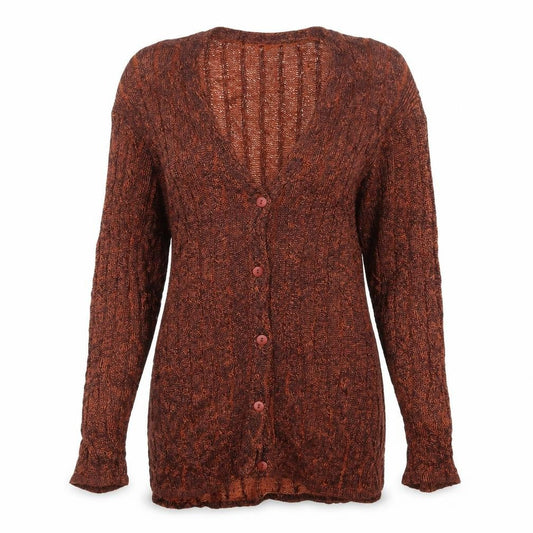 Next Womens Orange   Cardigan Jumper Size S