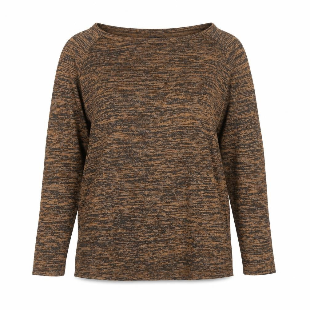 Topshop Womens Black Geometric  Pullover Jumper Size 10