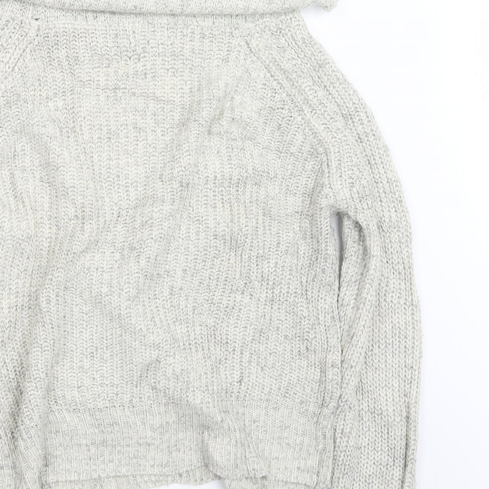 New Look Womens Beige  Knit Pullover Jumper Size M
