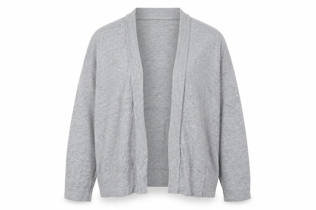 Next Womens Grey  Knit Cardigan Jumper Size 8