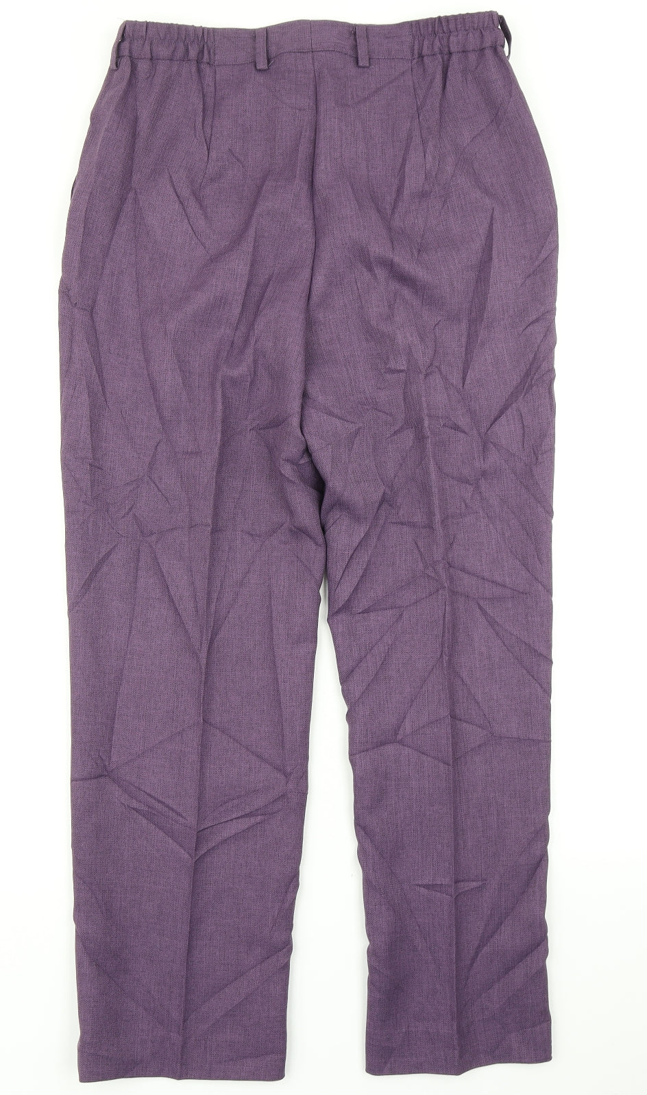 AproductZ Womens Purple   Dress Pants Trousers Size 12 L25 in