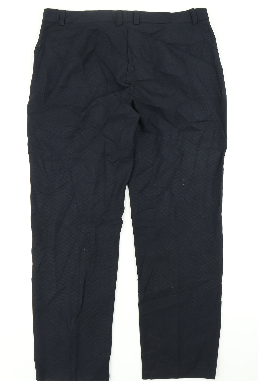 M&S Collection Womens Blue   Dress Pants Trousers Size 14 L26 in