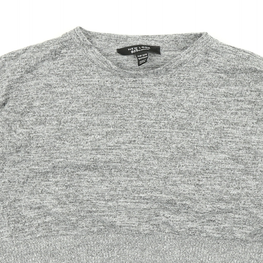 915 Generation Girls Grey   Pullover Sweatshirt Size 14-15 Years  - Copped