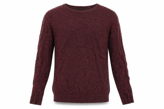 George Mens Purple  Knit Pullover Jumper Size L