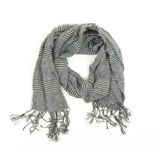 New Look Womens Black Check   Scarf