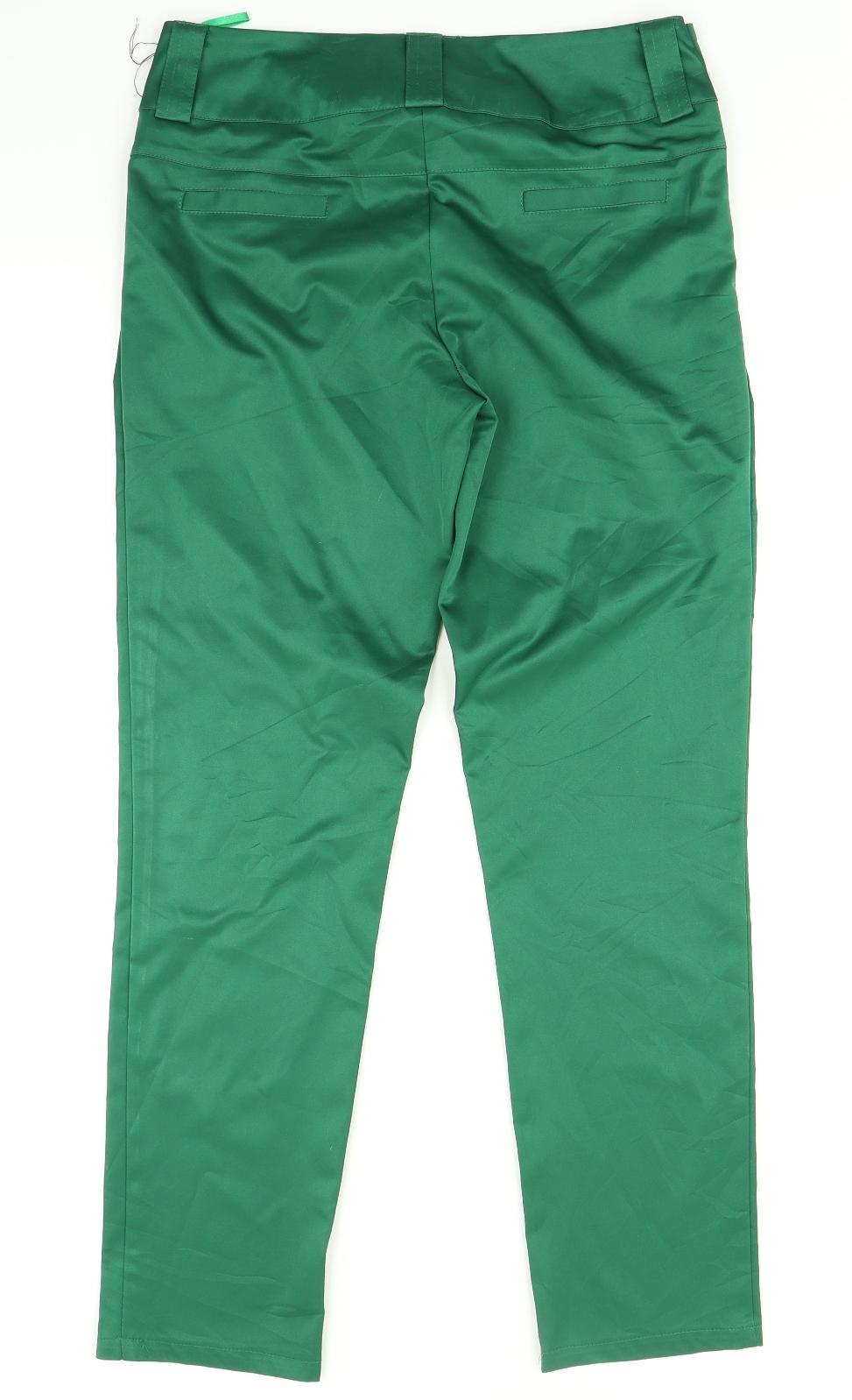 Miss Womens Green   Dress Pants Trousers Size 30 in L28 in