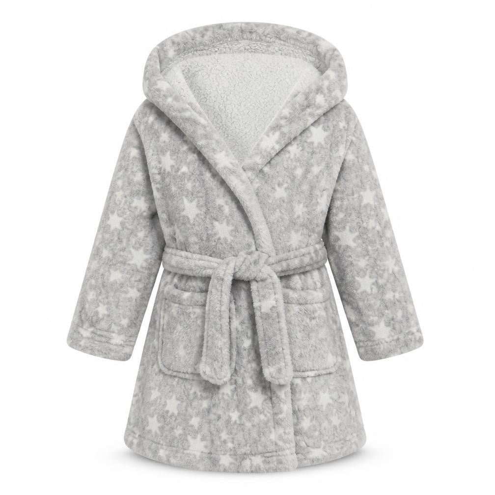 TU Girls Grey   Top Robe Size 3-4 Years