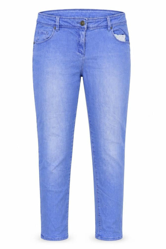Womens Blue  Denim Skinny Jeans Size 32 in L30 in
