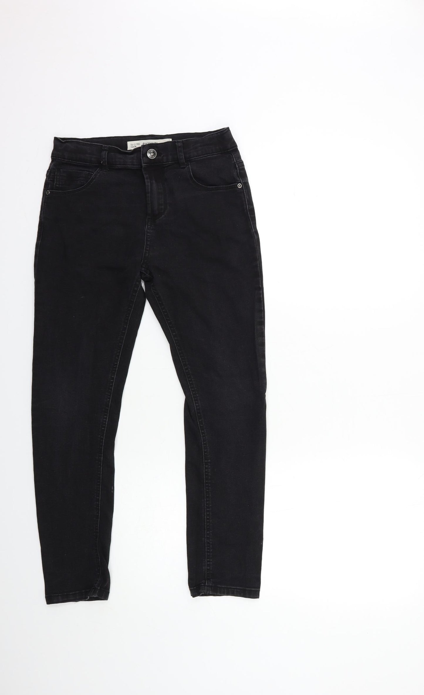 Denim & Co. Girls Blue  Denim Skinny Jeans Size 10-11 Years