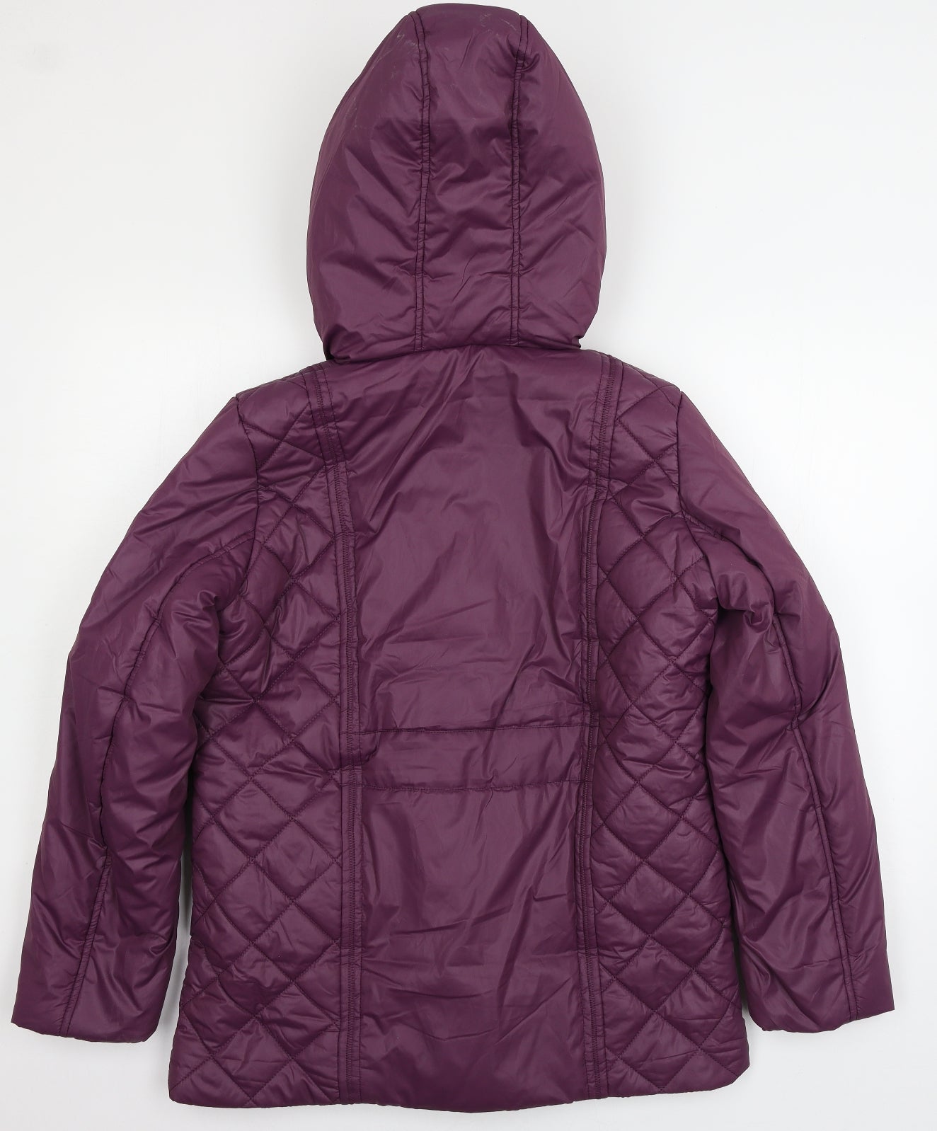 Damart Womens Purple   Parka Coat Size 10