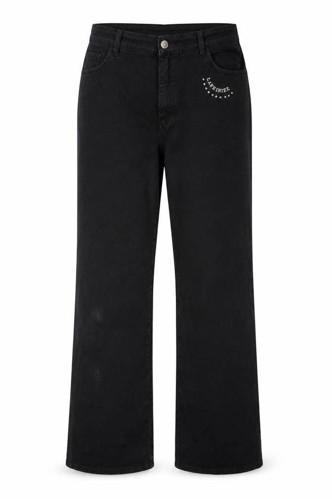 Lafei.Nier Womens Blue  Denim Straight Jeans Size 34 in L27 in