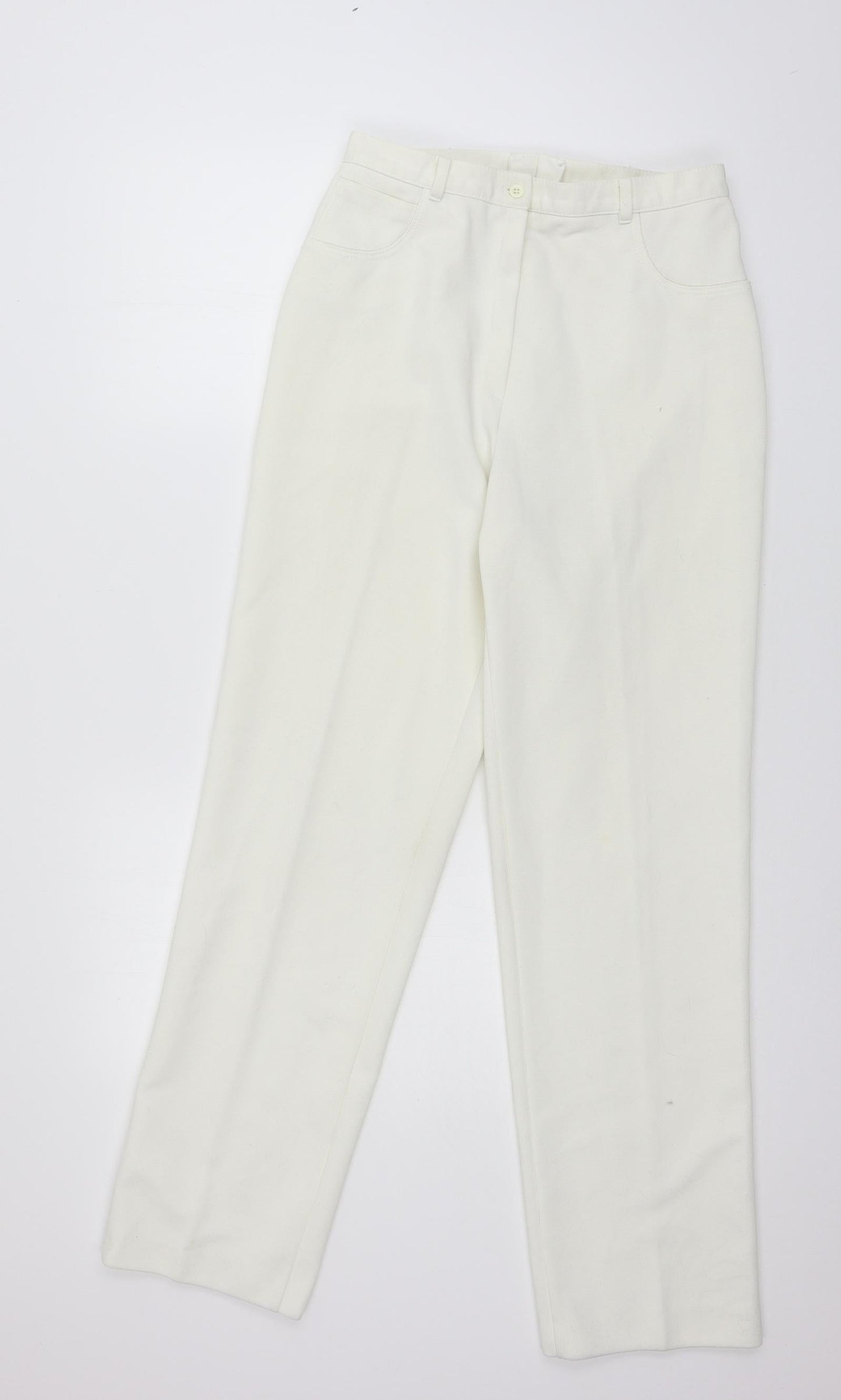 Finn Karelia Womens White   Trousers  Size 16 L30 in