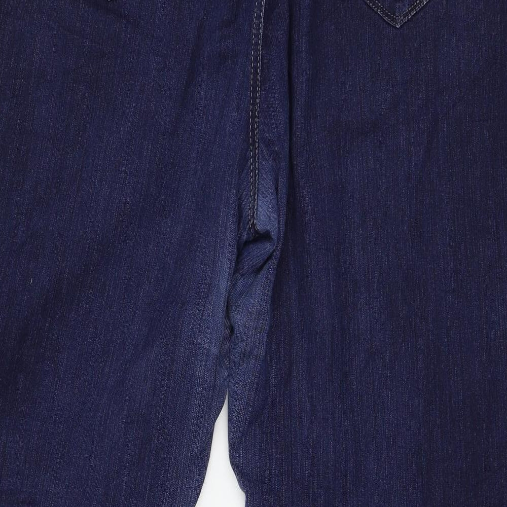 Sunbird Womens Blue  Denim Jegging Jeans Size 14 L28 in