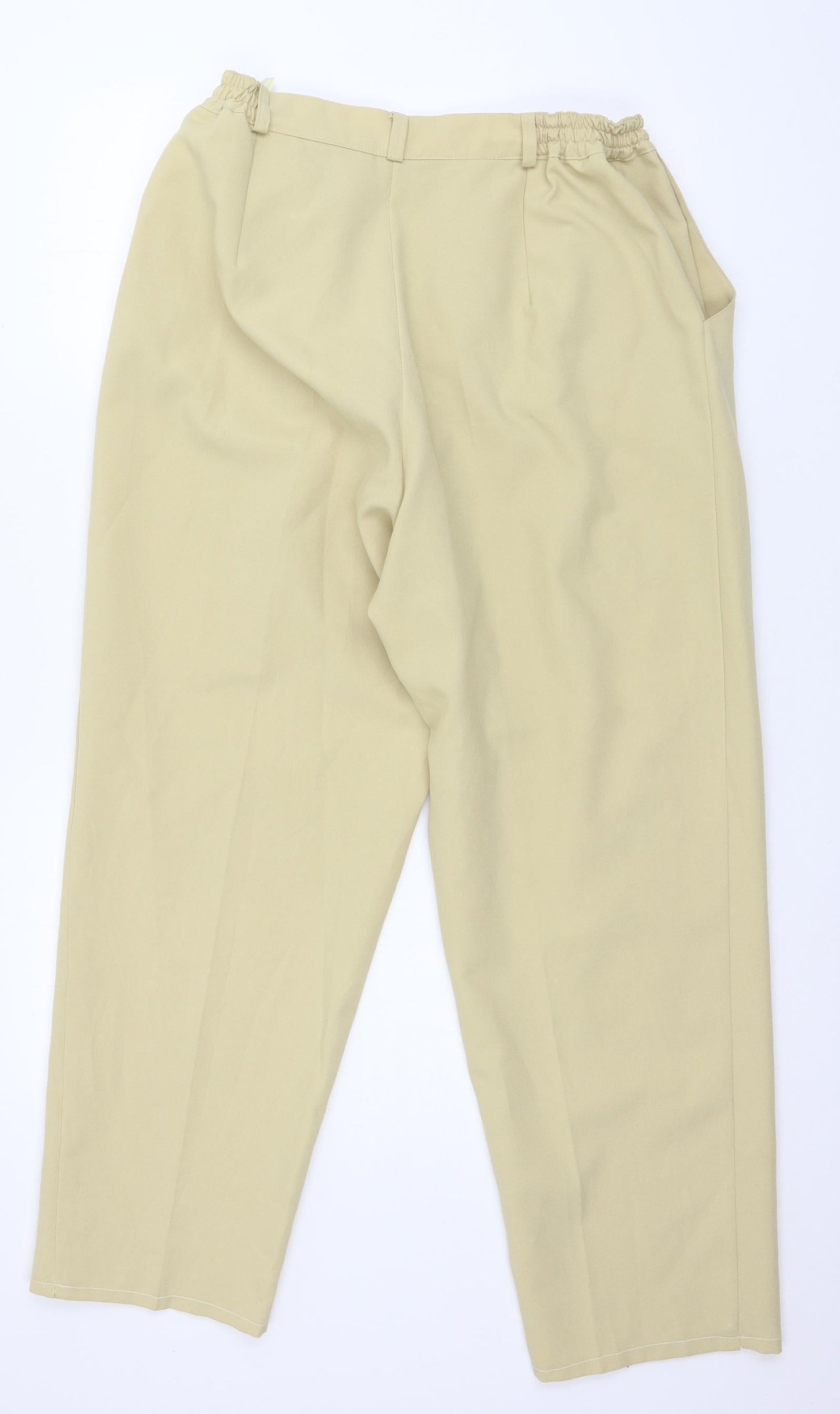 Preworn Womens Beige   Trousers  Size XL L27 in