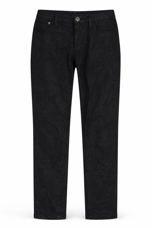 Yessica Womens Black Animal Print Denim Skinny Jeans Size 10 L29 in
