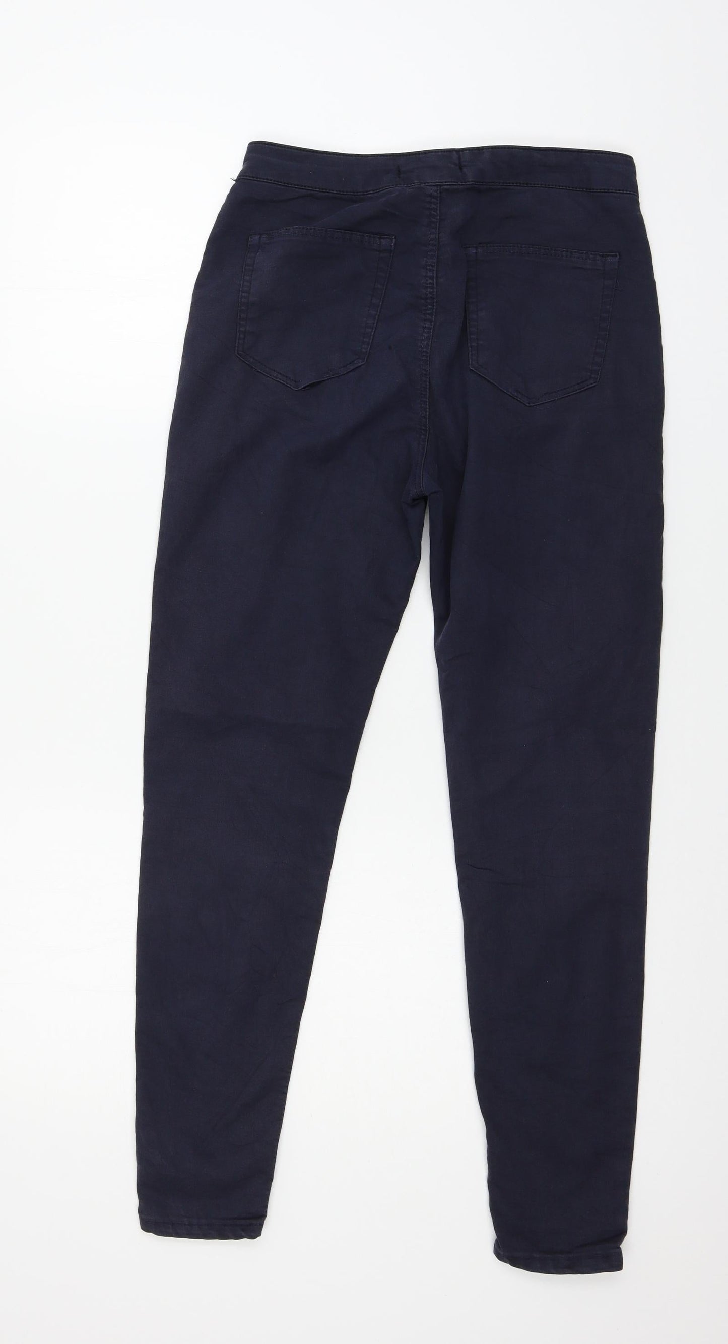 Bershka Womens Blue  Denim Skinny Jeans Size 10 L26 in