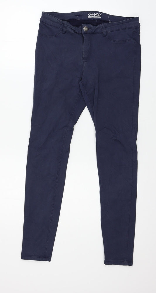 Denim Womens Blue  Denim Skinny Jeans Size 32 in L28 in