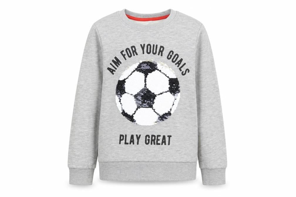 H&M Girls Grey   Pullover Jumper Size 7-8 Years