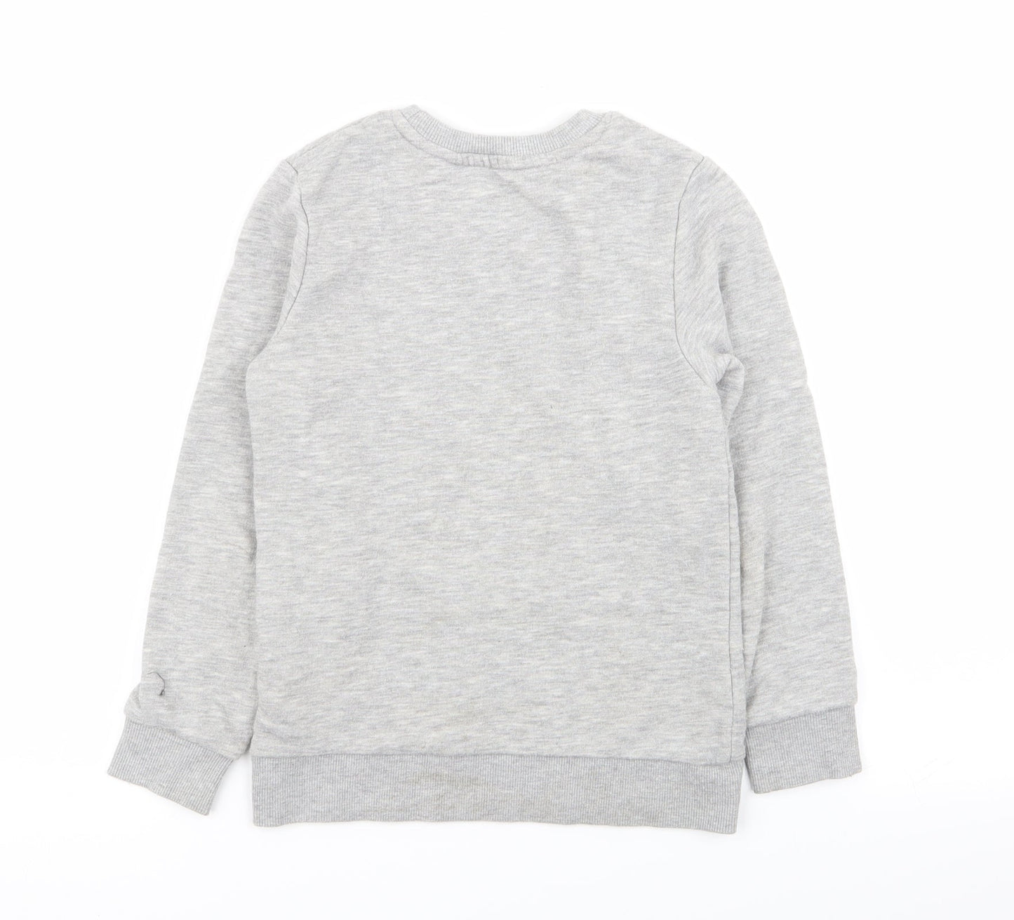 H&M Girls Grey   Pullover Jumper Size 7-8 Years