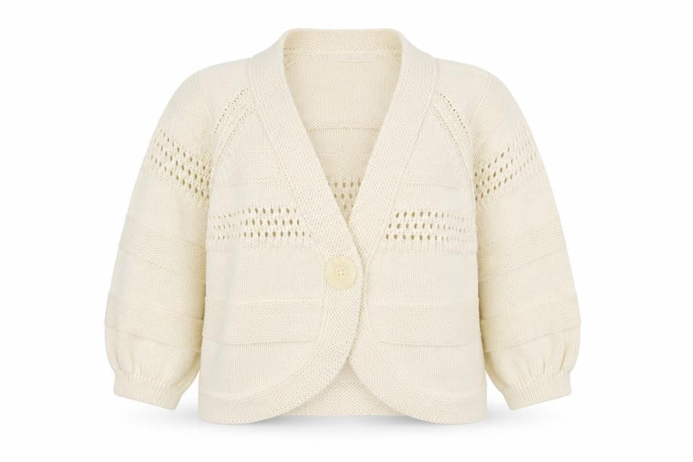 Marks & Spencer Womens Ivory   Cardigan Jumper Size 18