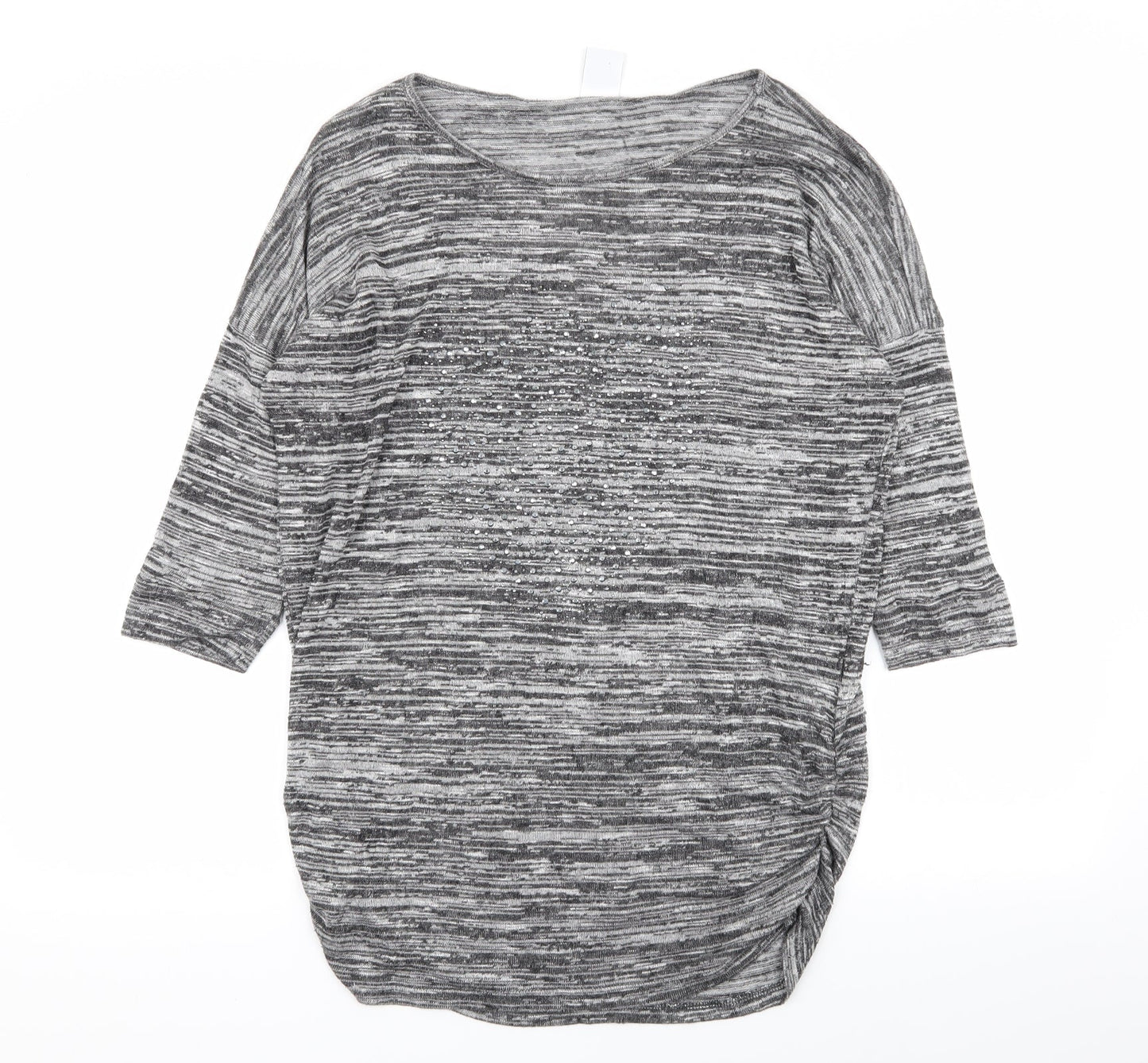 items Womens Grey   Basic T-Shirt Size M